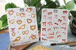 Load image into Gallery viewer, Lockets and Ribbons Sticker Sheet 2 Pack
