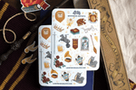 Load image into Gallery viewer, The Brave House Aesthetic Sticker Sheet
