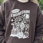 Load image into Gallery viewer, Women in Engineering Sweatshirt in Chocolate
