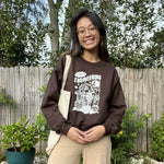 Load image into Gallery viewer, Women in Engineering Sweatshirt in Chocolate
