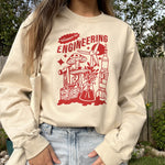 Load image into Gallery viewer, Women in Engineering Sweatshirt in Sand
