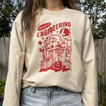 Load image into Gallery viewer, Women in Engineering Sweatshirt in Sand
