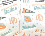 Load image into Gallery viewer, University of Texas at Dallas Sticker Sheet
