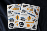 Load image into Gallery viewer, UC Santa Barbara Sticker Sheet
