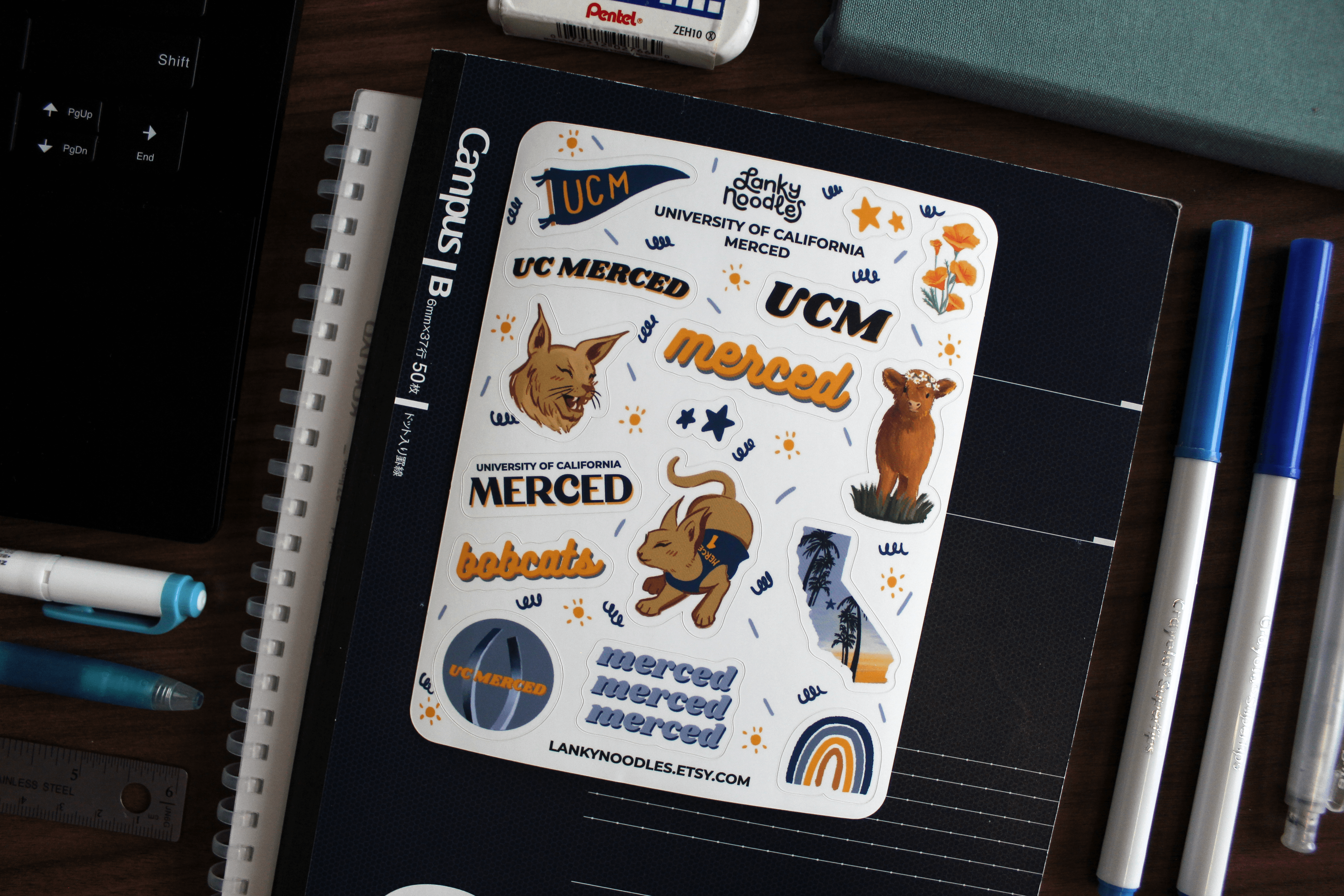 UC Merced Sticker Sheet