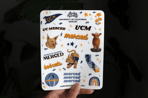 UC Merced Sticker Sheet