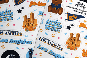 UC Los Angeles Sticker Sheet