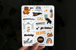 Load image into Gallery viewer, UC Berkeley Sticker Sheet
