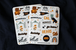 Load image into Gallery viewer, UC Berkeley Sticker Sheet
