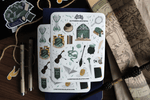 Load image into Gallery viewer, The Cunning House Aesthetic Sticker Sheet
