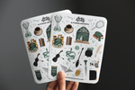 Load image into Gallery viewer, The Cunning House Aesthetic Sticker Sheet
