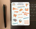 Load image into Gallery viewer, University of Texas at Rio Grande Valley Sticker Sheet
