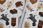 Load image into Gallery viewer, The Brave House Aesthetic Sticker Sheet
