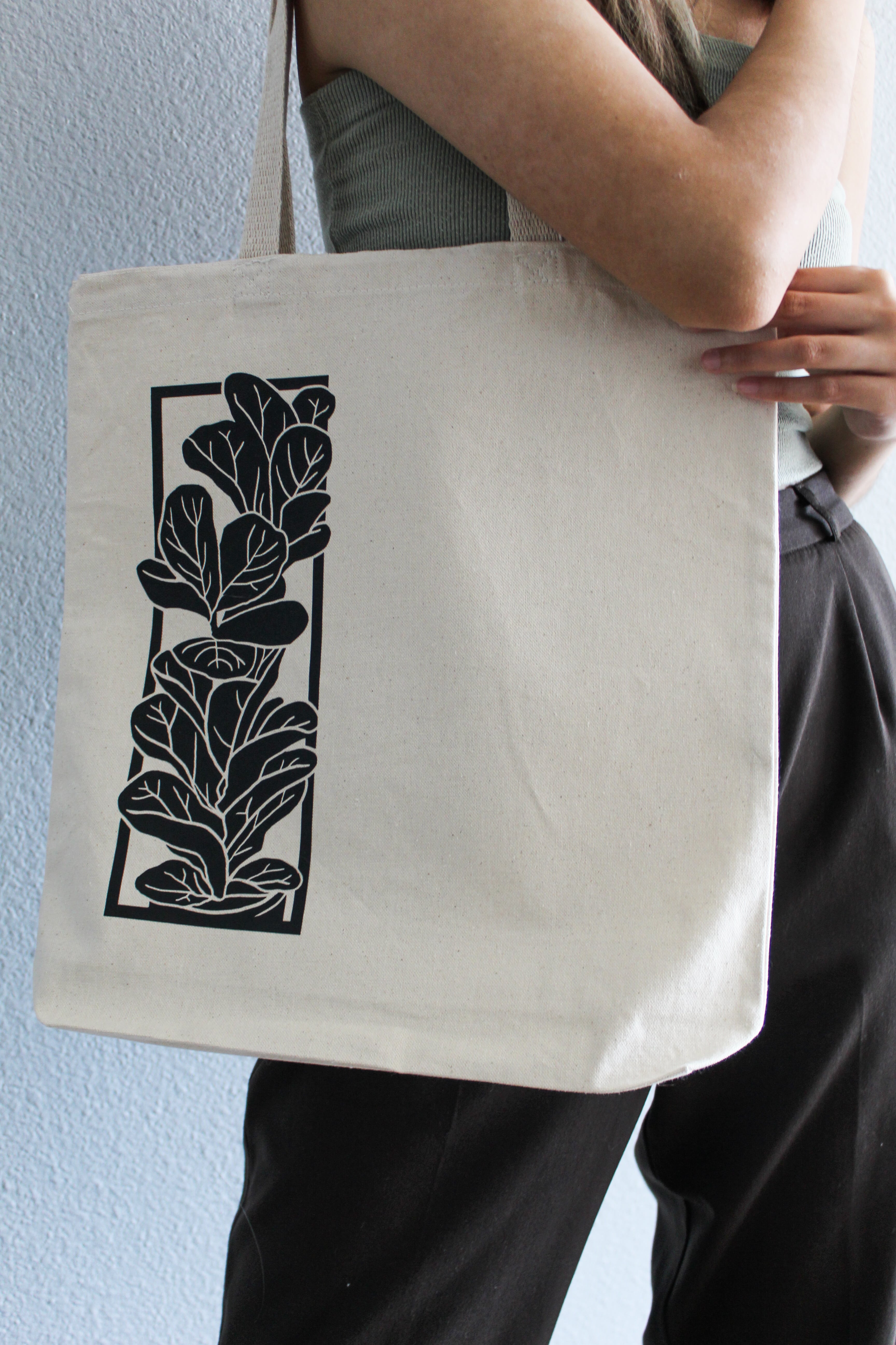 Fiddle Leaf Fig Tote Bag