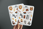Load image into Gallery viewer, The Brave House Aesthetic Sticker Sheet
