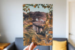 Load image into Gallery viewer, Hogwarts Express on the Glenfinnan Viaduct Print
