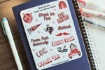 Load image into Gallery viewer, Texas Tech University Sticker Sheet
