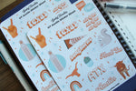 Load image into Gallery viewer, University of Texas at Austin Sticker Sheet
