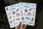 Load image into Gallery viewer, Texas A&amp;M University Sticker Sheet
